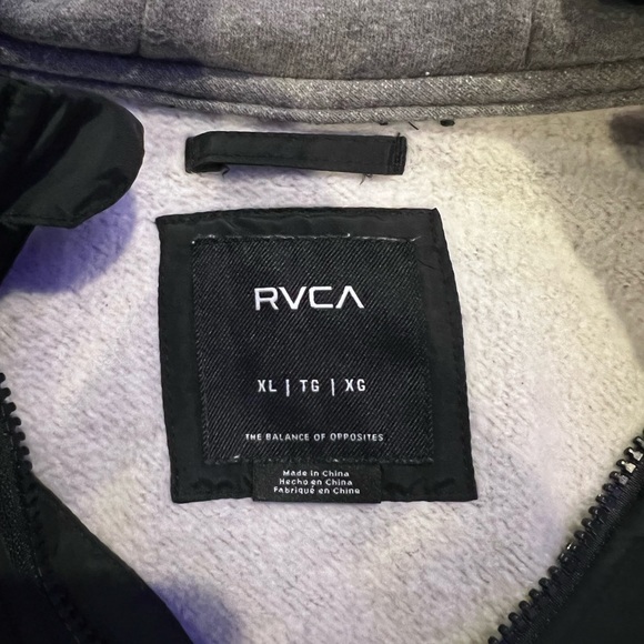 RVCA mens 1/4 zip - Picture 4 of 4